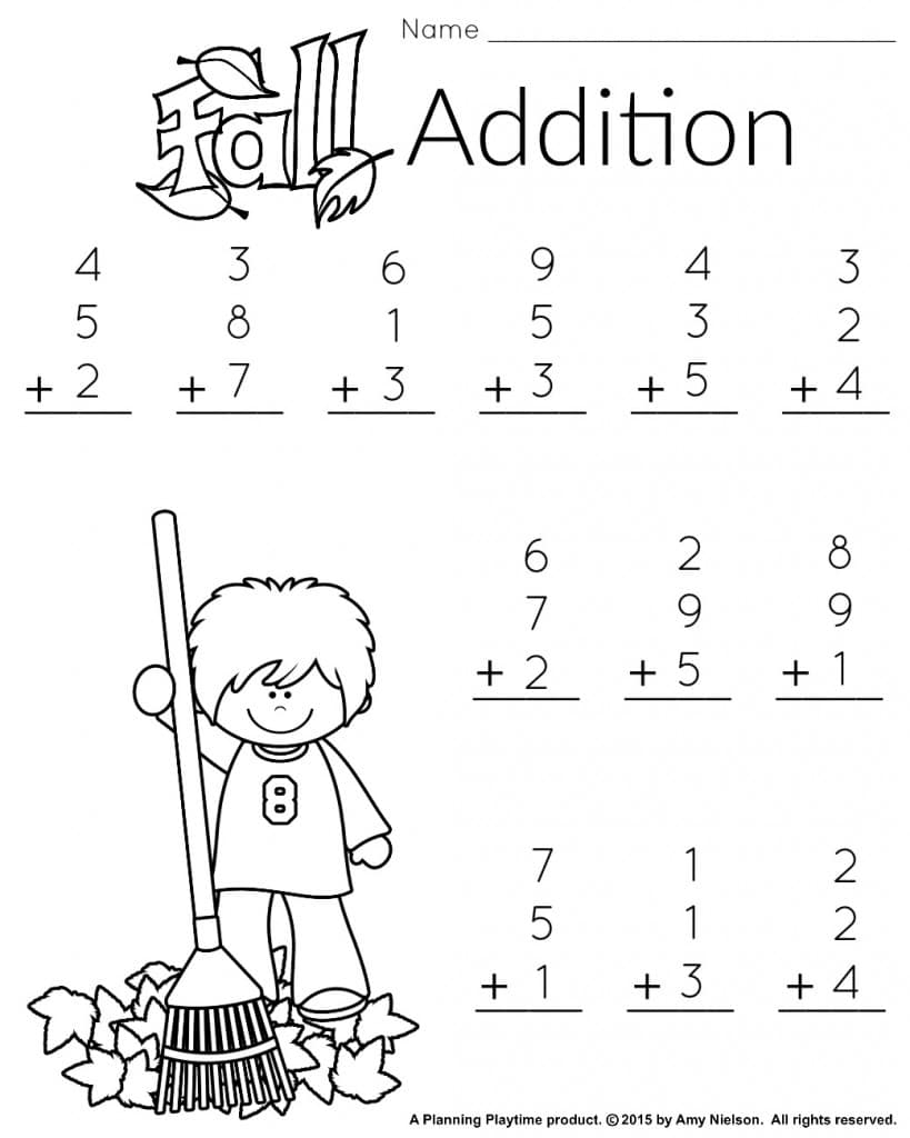 1St Grade Math Worksheets Free Printable