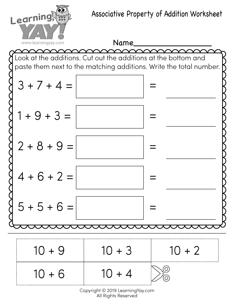 Math Worksheets 1St Grade Free Printable