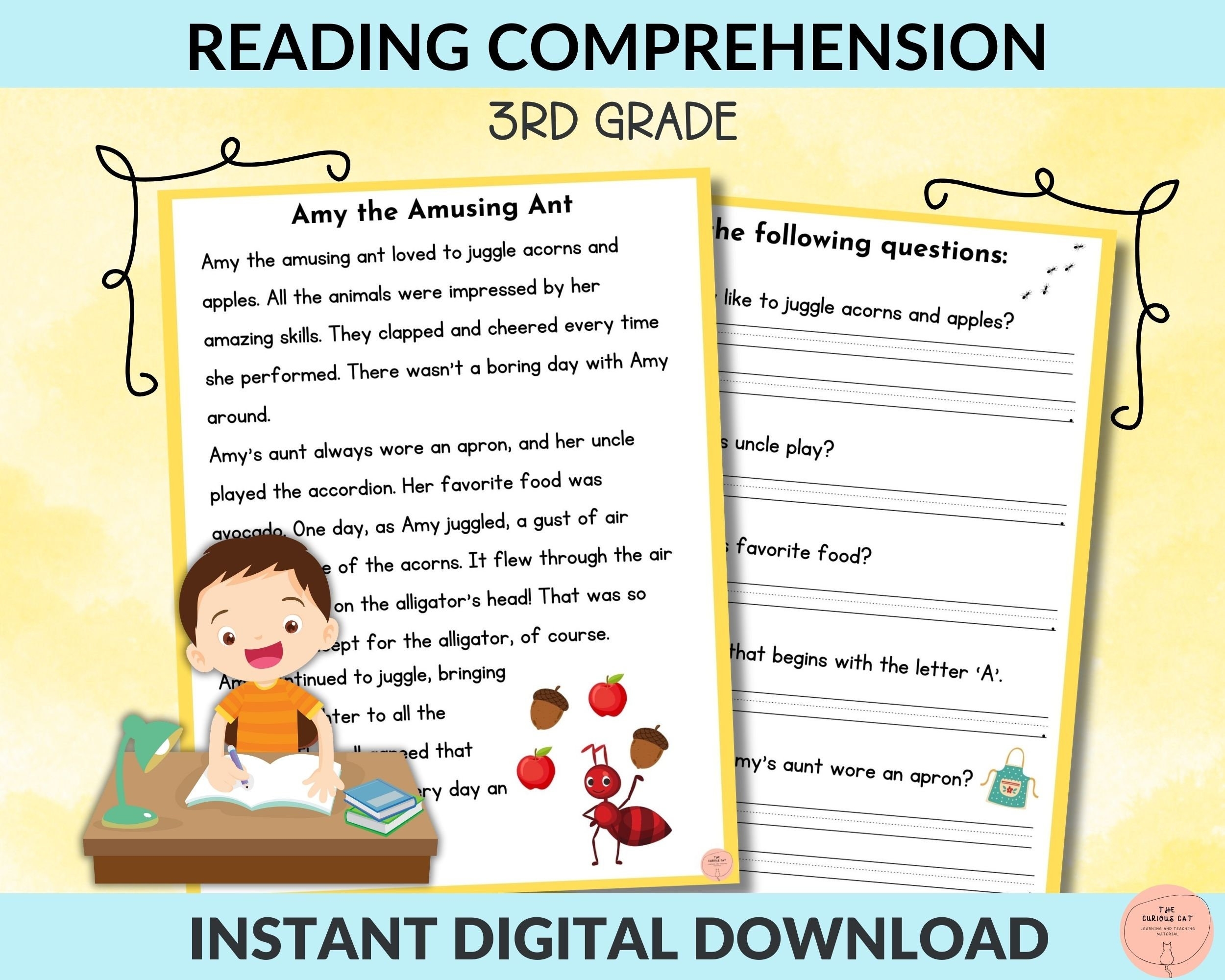 Childcare Readings With Comprehension Worksheets