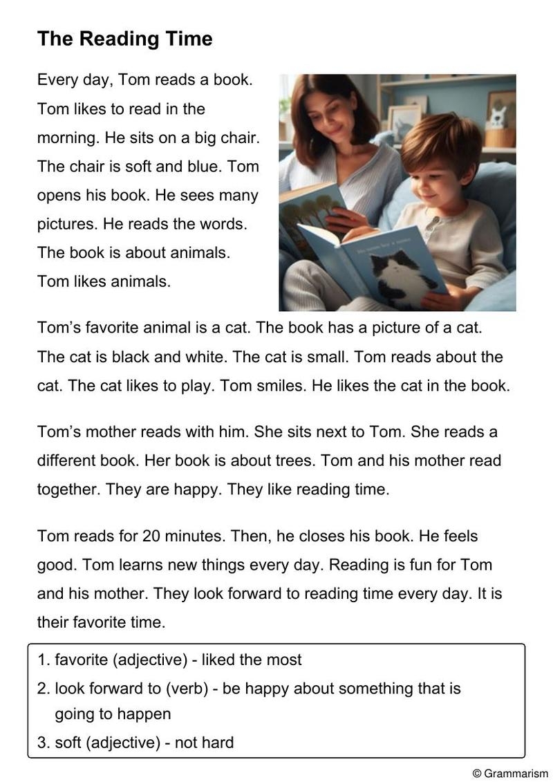 Esl Worksheets For Adults Reading Comprehension