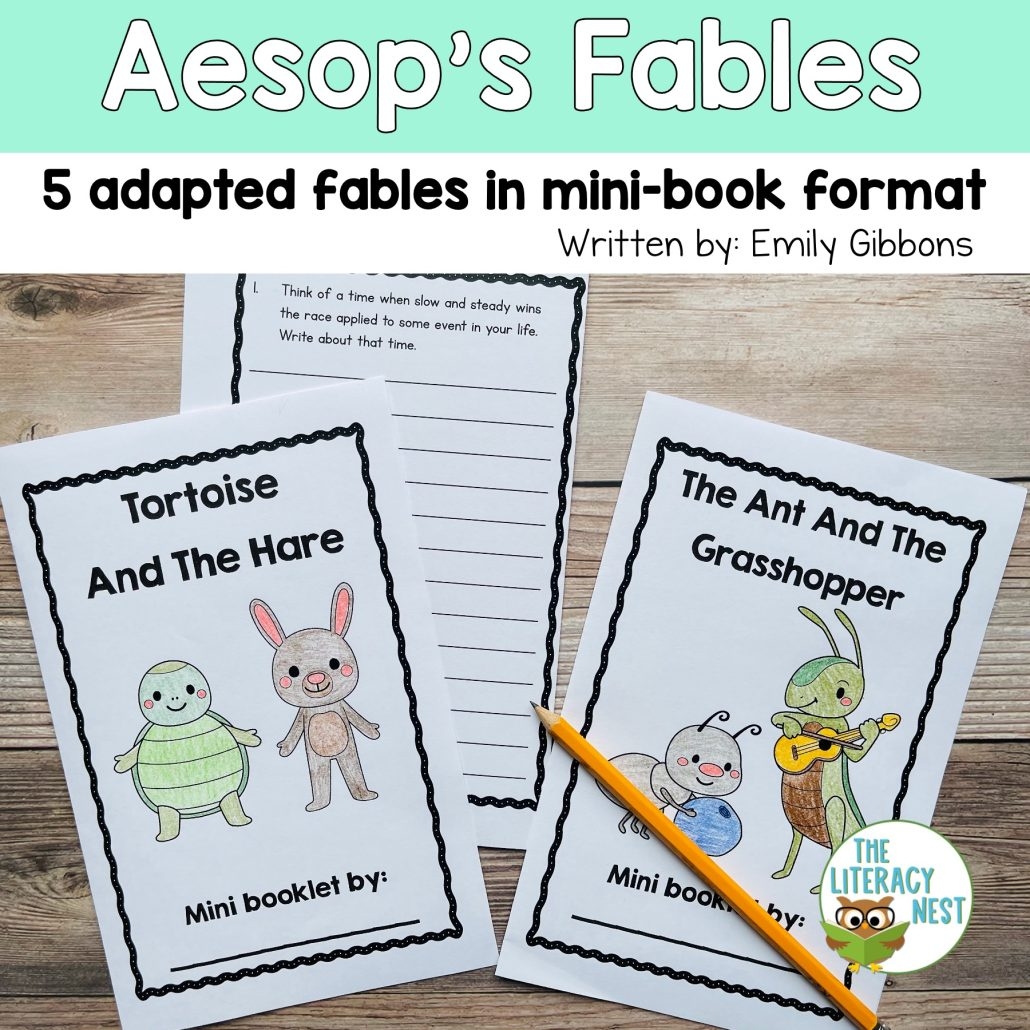 Aesop s Fables Close Reading Passages With Comprehension Questions The Literacy Nest Aesop s Fables Close Reading Passages With Comprehension Questions The Literacy Nest