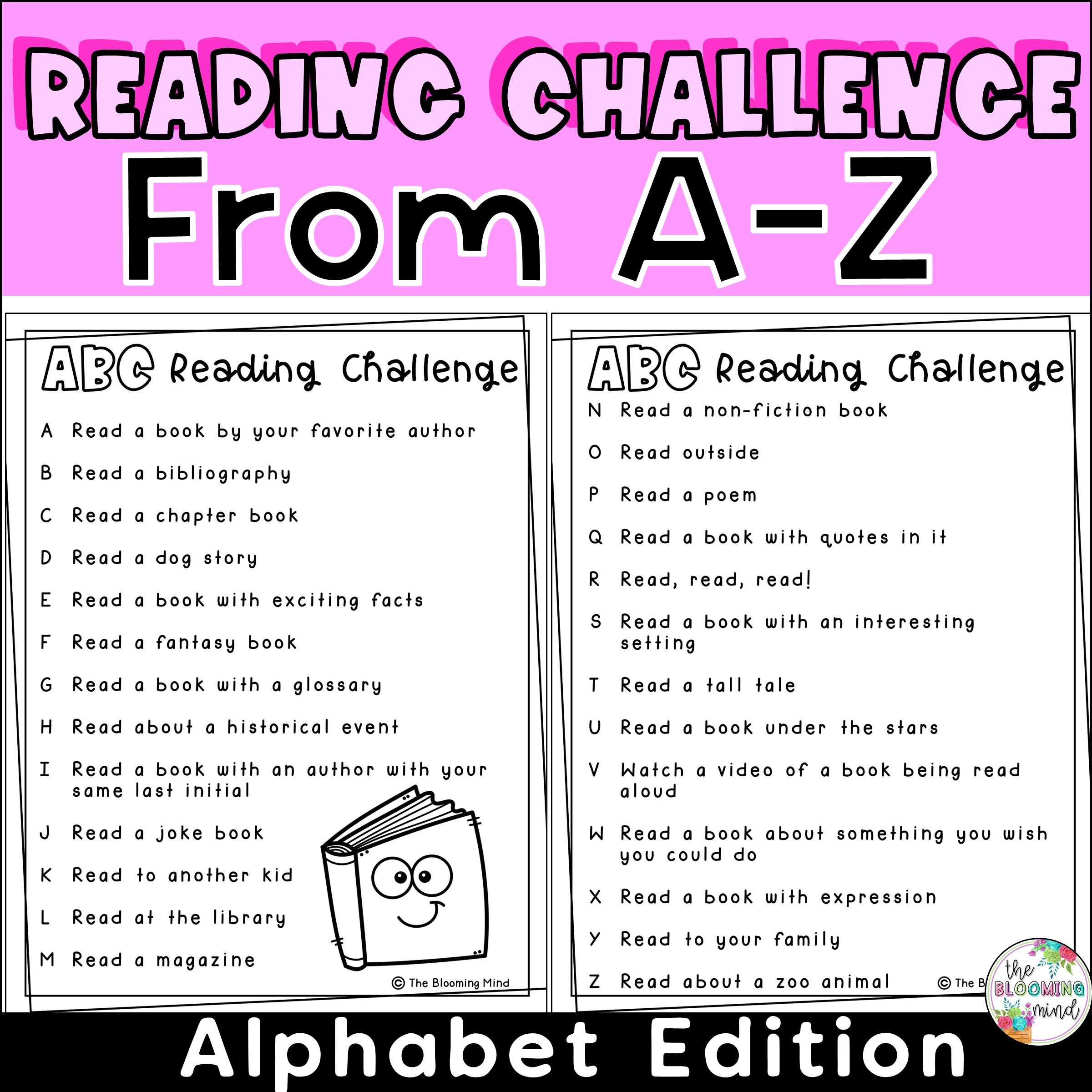 Alphabet Reading Challenge Made By Teachers