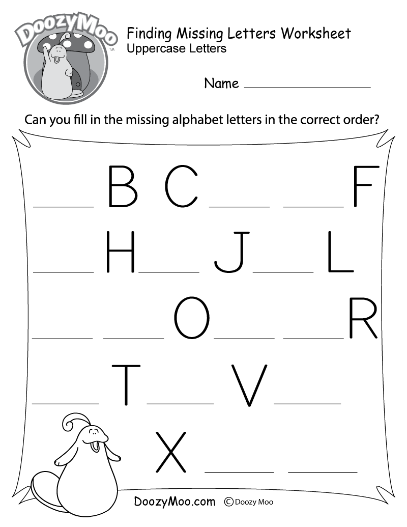 Kindergarten Worksheets Free Printables Alphabets