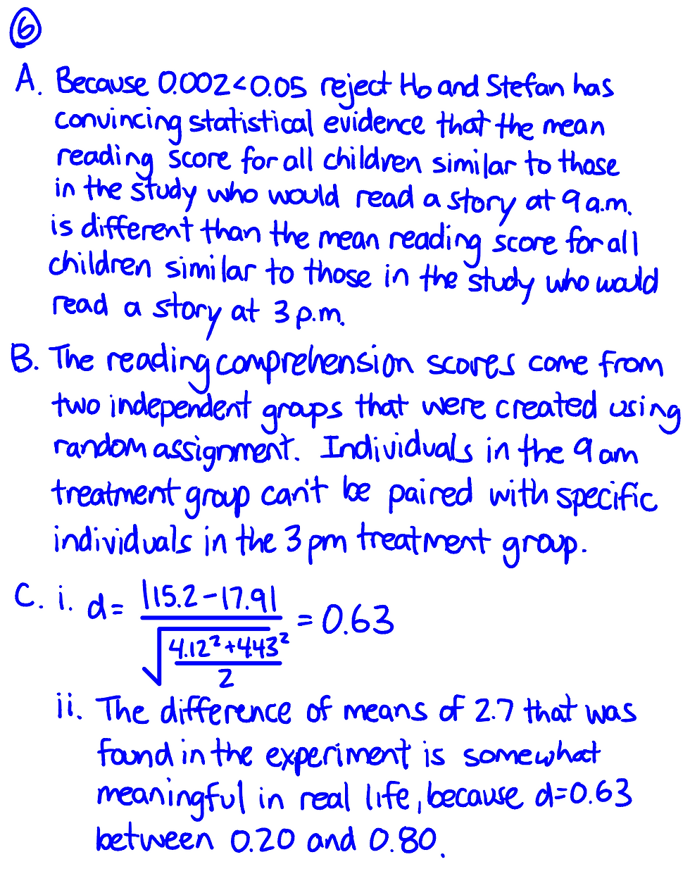 Early Solutions For The 2025 AP Statistics Exam