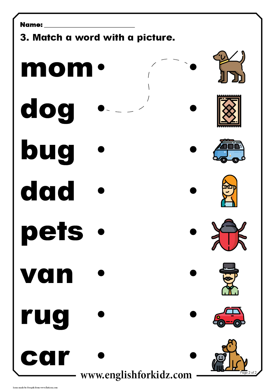 English For Kids Step By Step Reading Comprehension Worksheets Short Word Stories