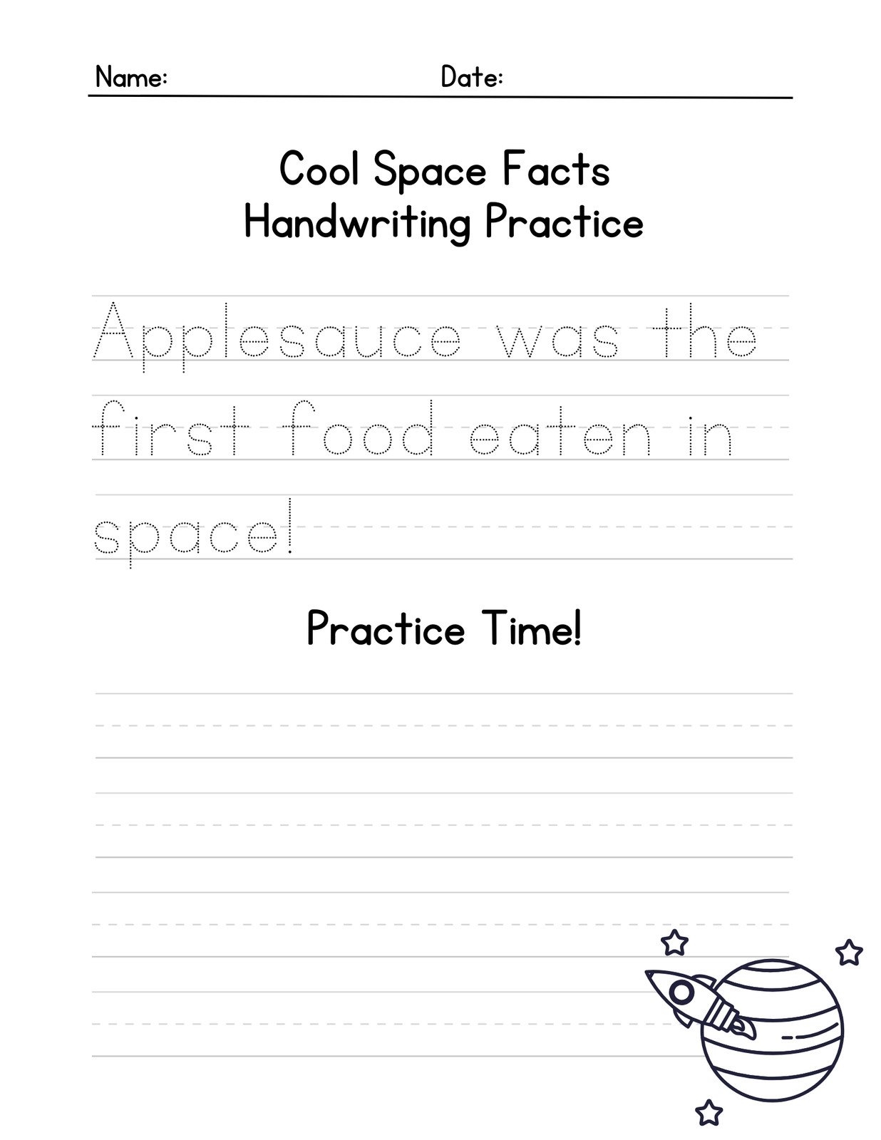 Free Custom Printable Handwriting Worksheet Templates Canva