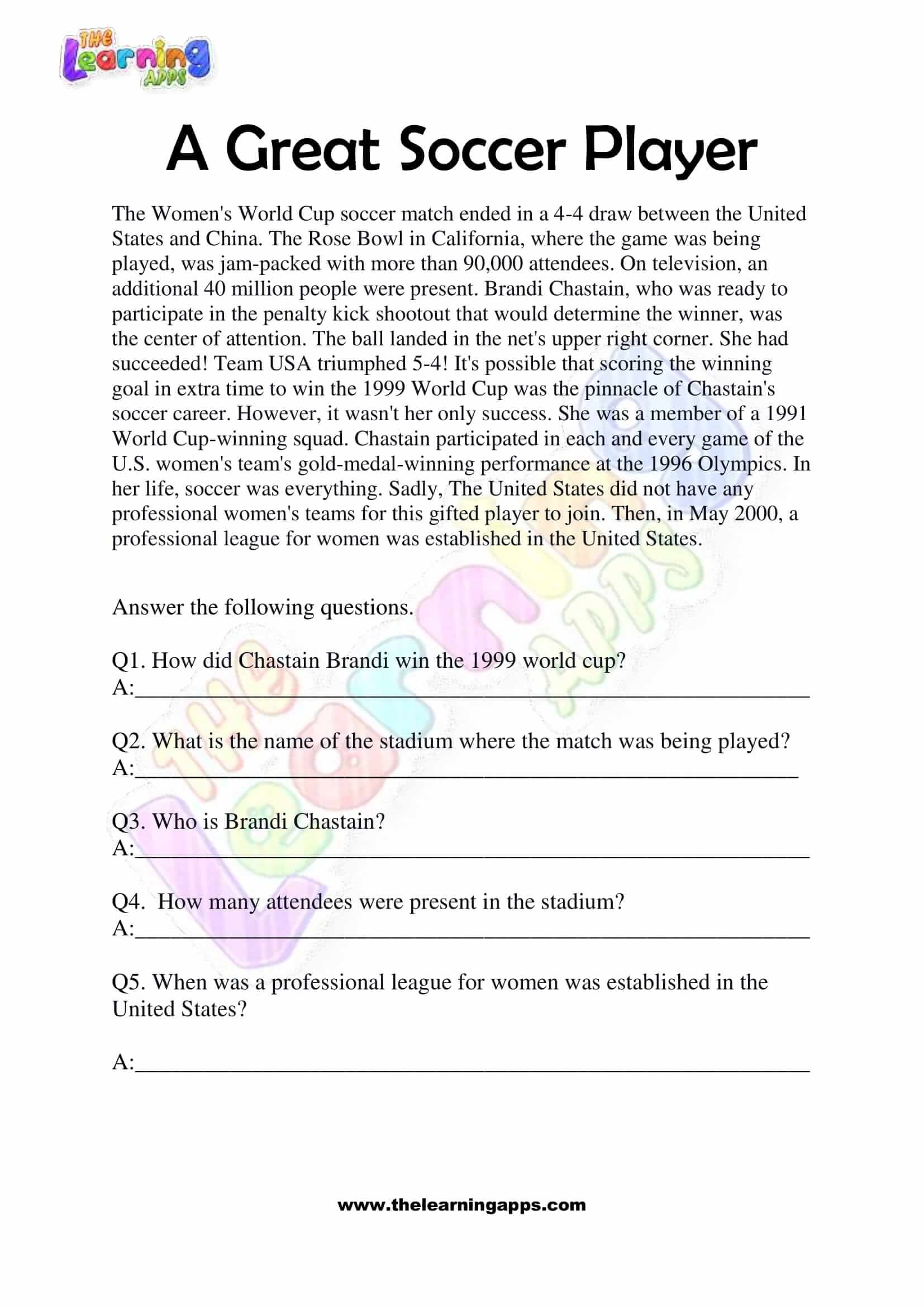 3Rd Grade Nonfiction Reading Comprehension Worksheets