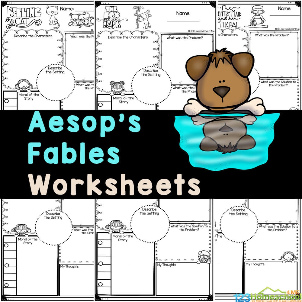 Fable Reading Comprehension Worksheets Pdf
