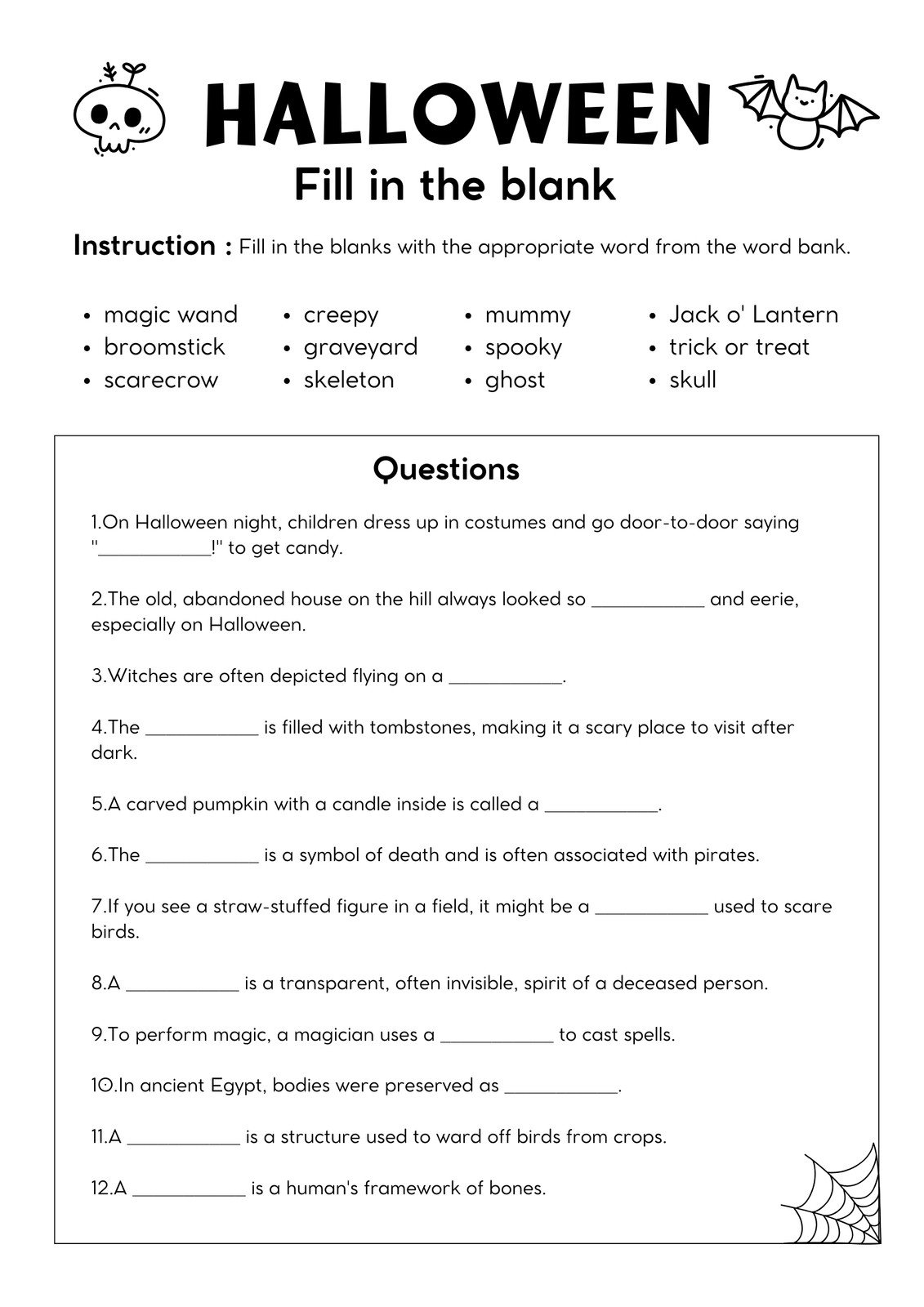 Free Halloween Worksheets Printables Free Halloween Worksheets Printables