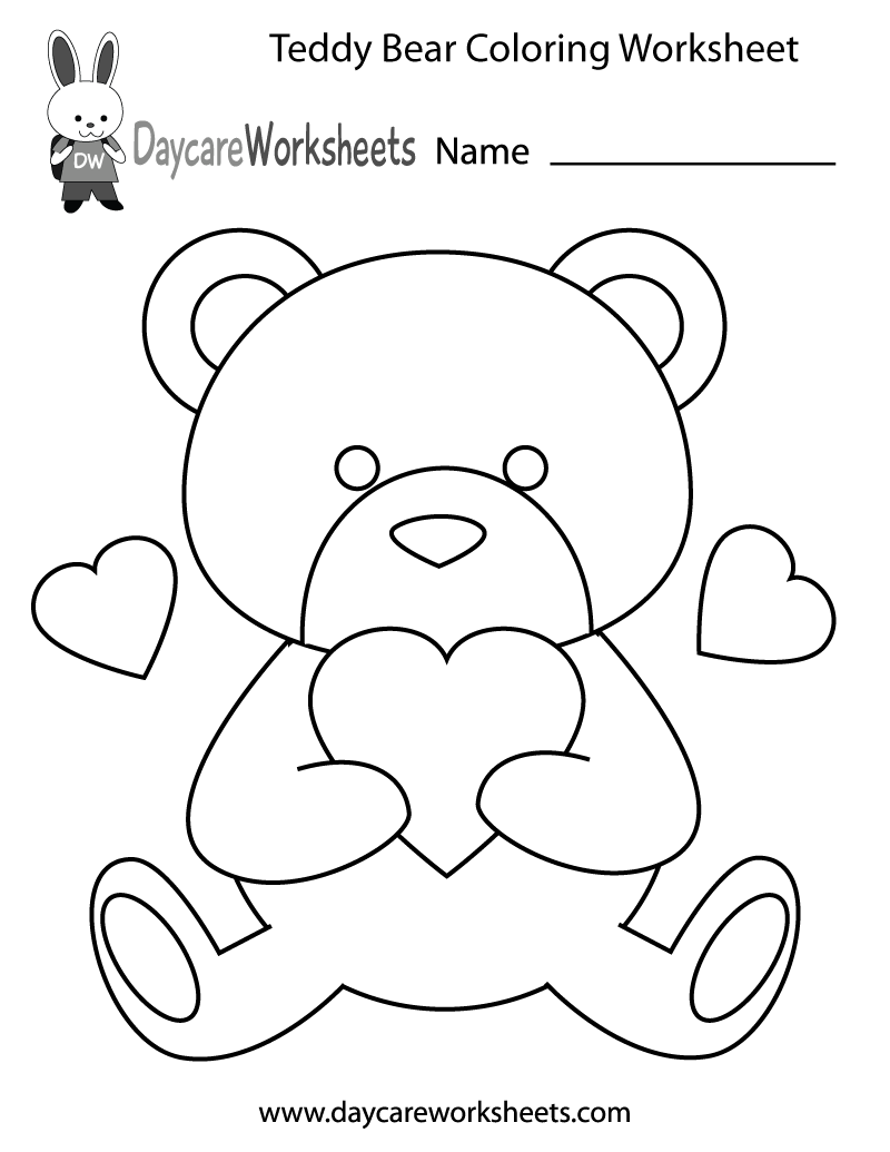 Free Printable Bear Worksheets
