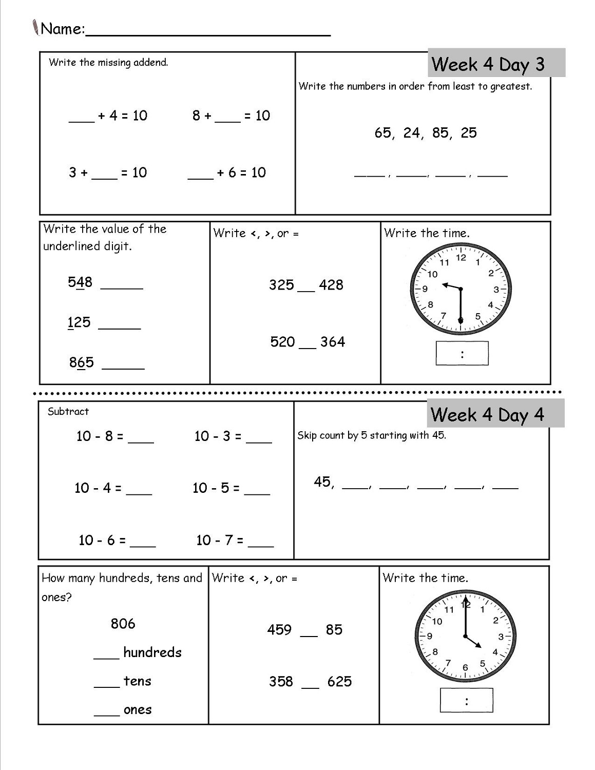 Free Printable Worksheets For Homeschool And Kindergarten I Have Worksheets Library