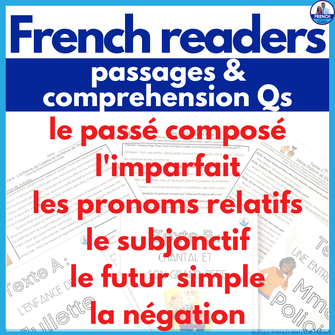 French Reading Comprehension Passages Questions Intermediate Advanced Made By Teachers