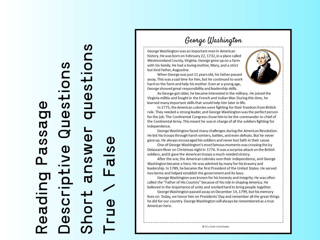 Free Biography Reading Comprehension Worksheets Free Biography Reading Comprehension Worksheets