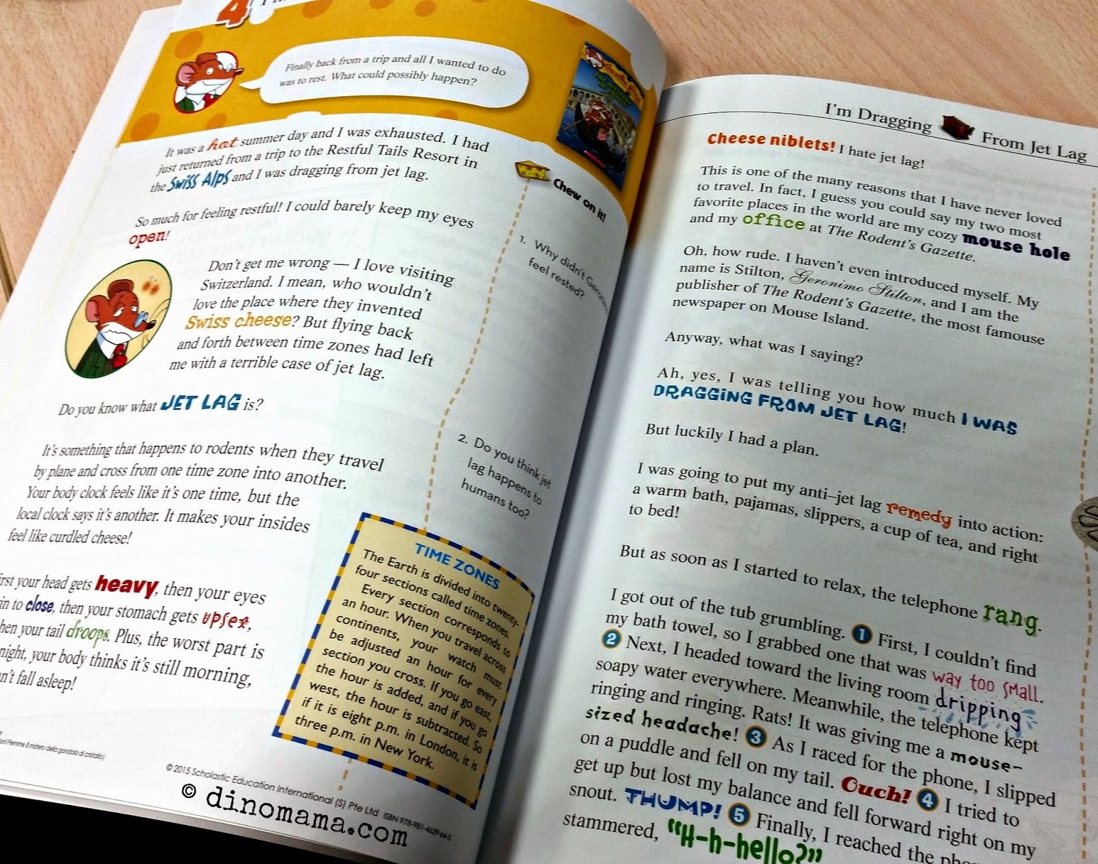 Geronimo Stilton Reading Comprehension Worksheets