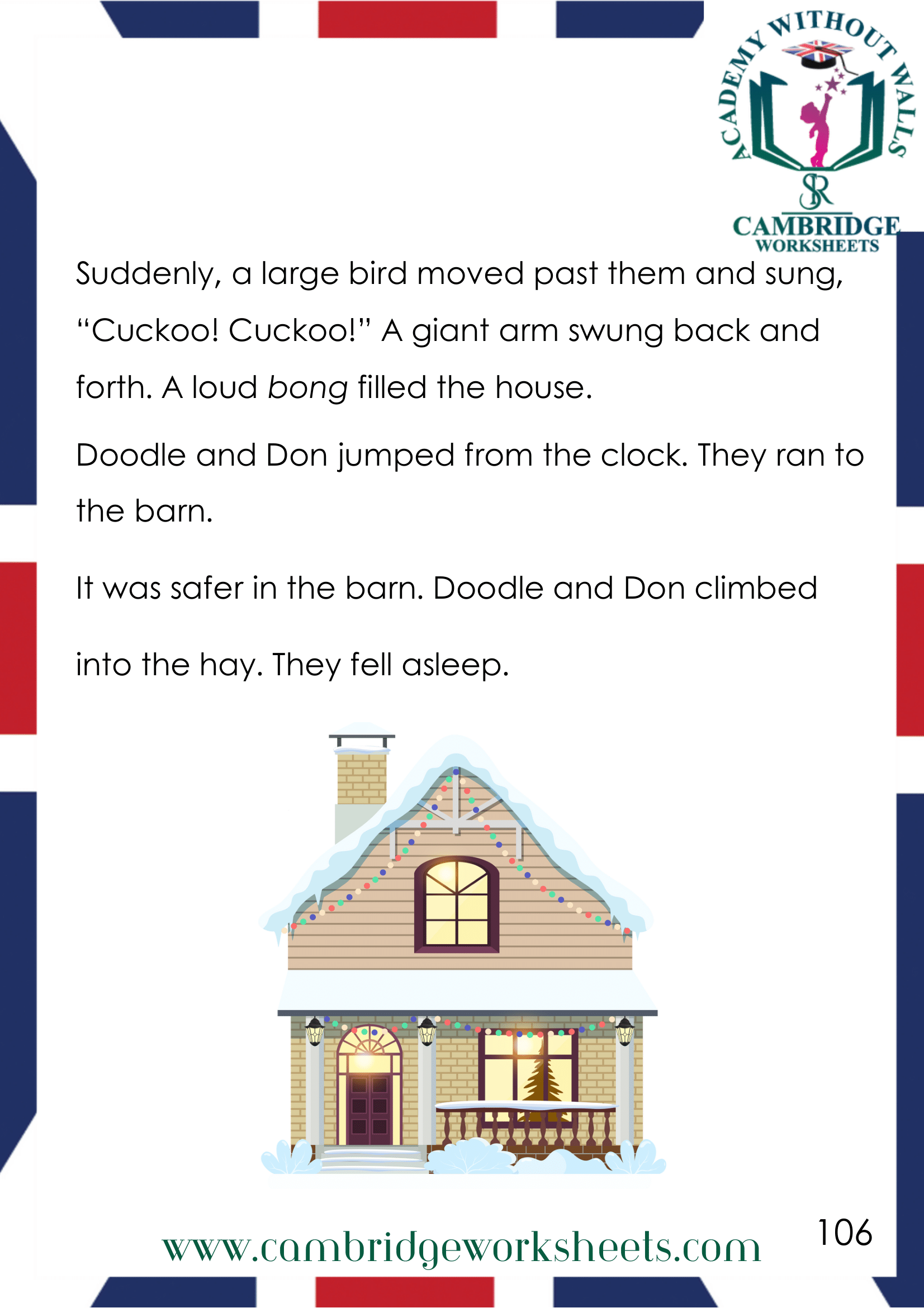 Cambridge Reading Comprehension Worksheets