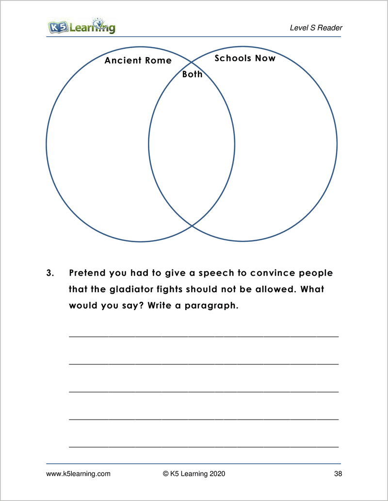 Fourth Grade Worksheet Reading Comprehension Manual