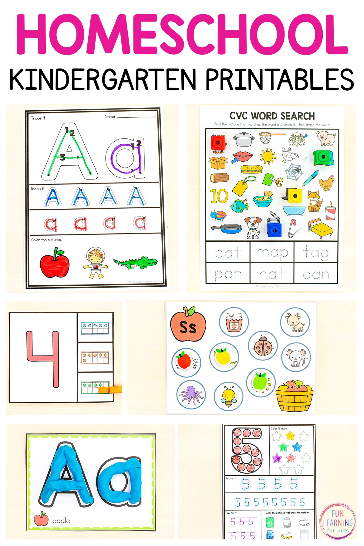 Free Homeschool Printable Worksheets