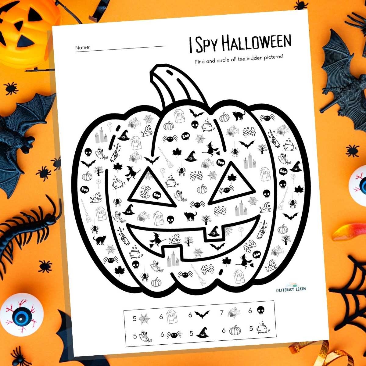 Halloween 1St Grade Worksheets Free Printable