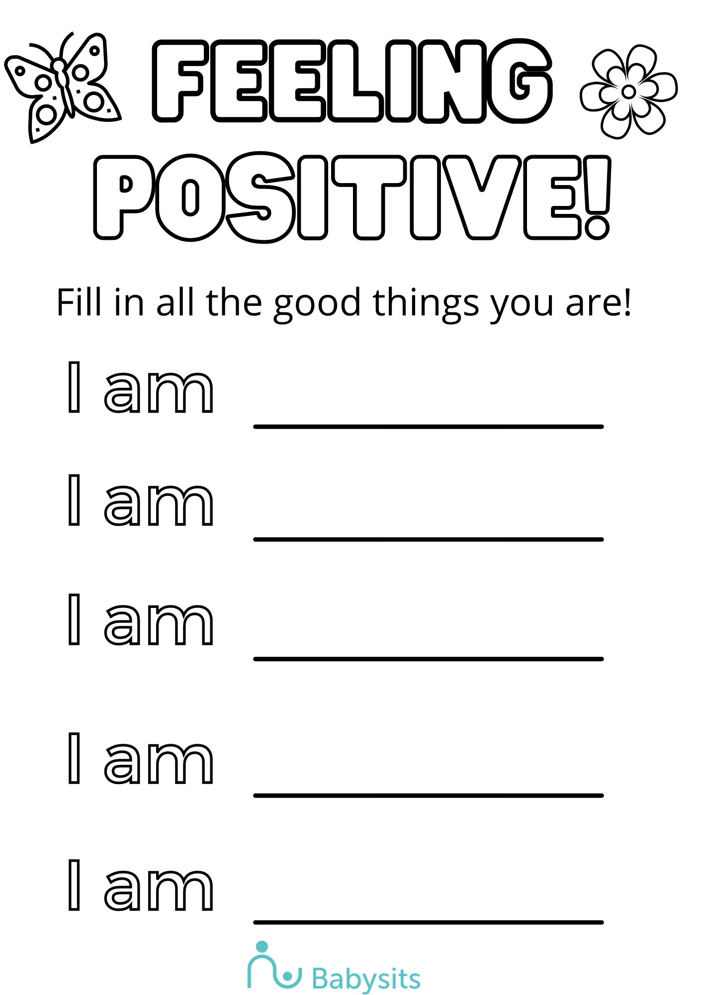 Kids Positive Affirmations