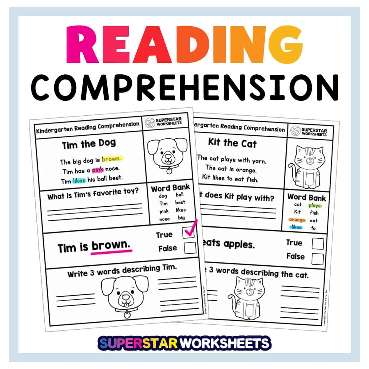 Free Reading Comprehension Strategies Worksheets Pdf