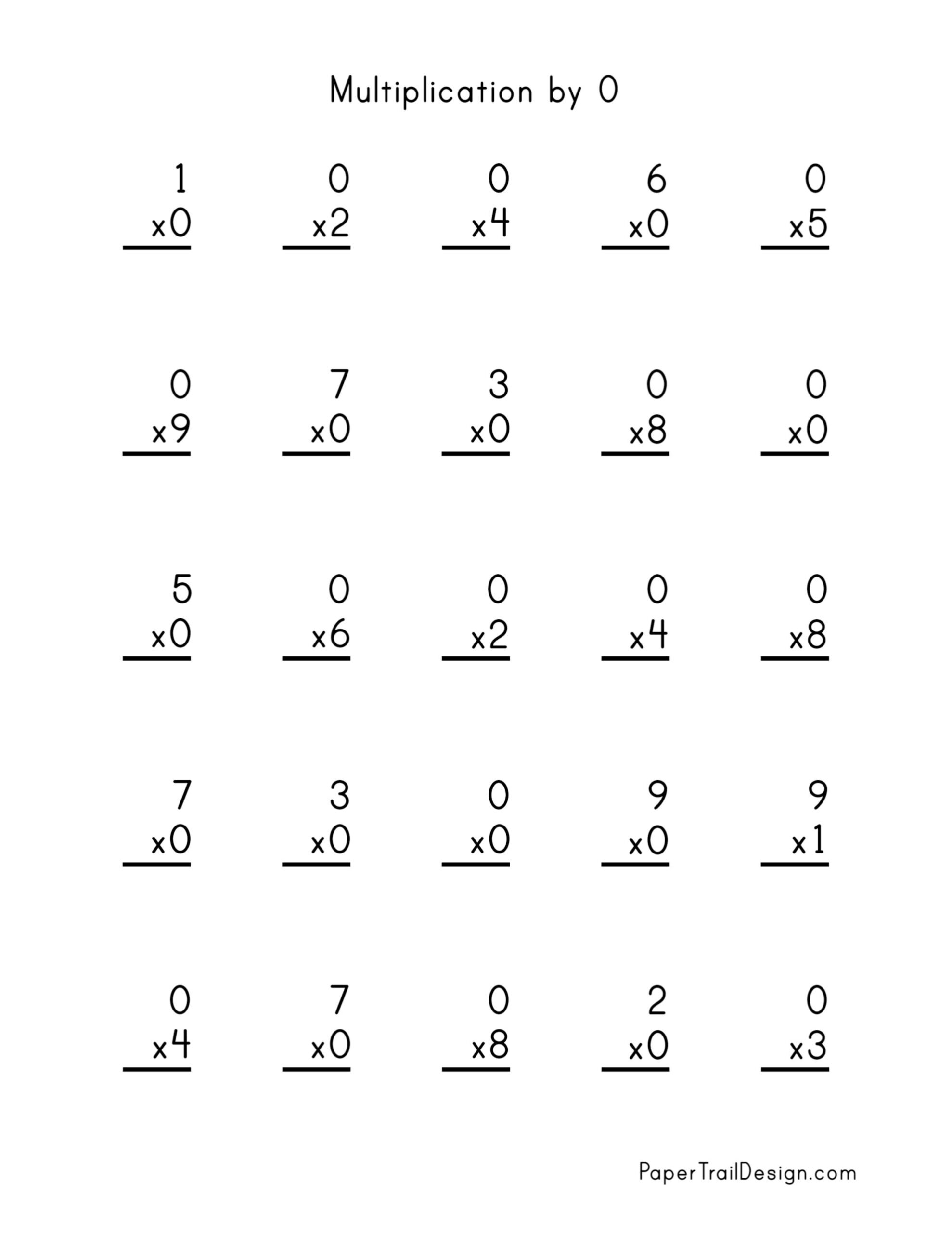 Math Fact Worksheets Printable Free