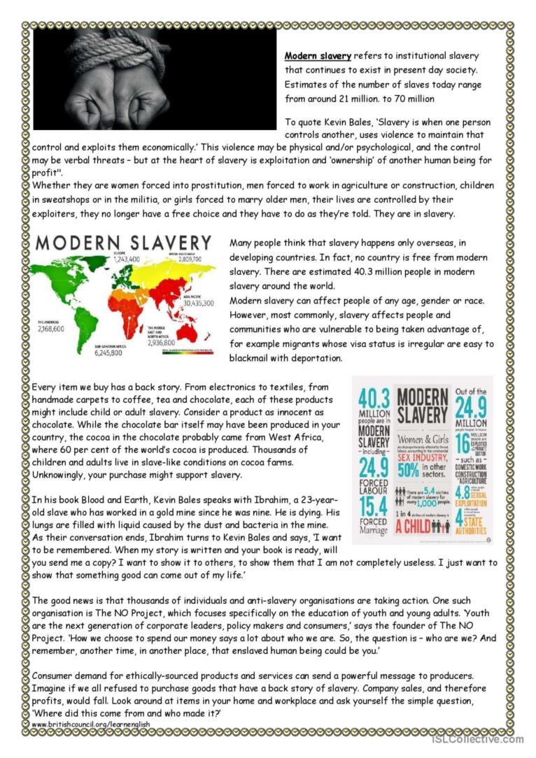 Abolitionist Reading Comprehension Worksheet