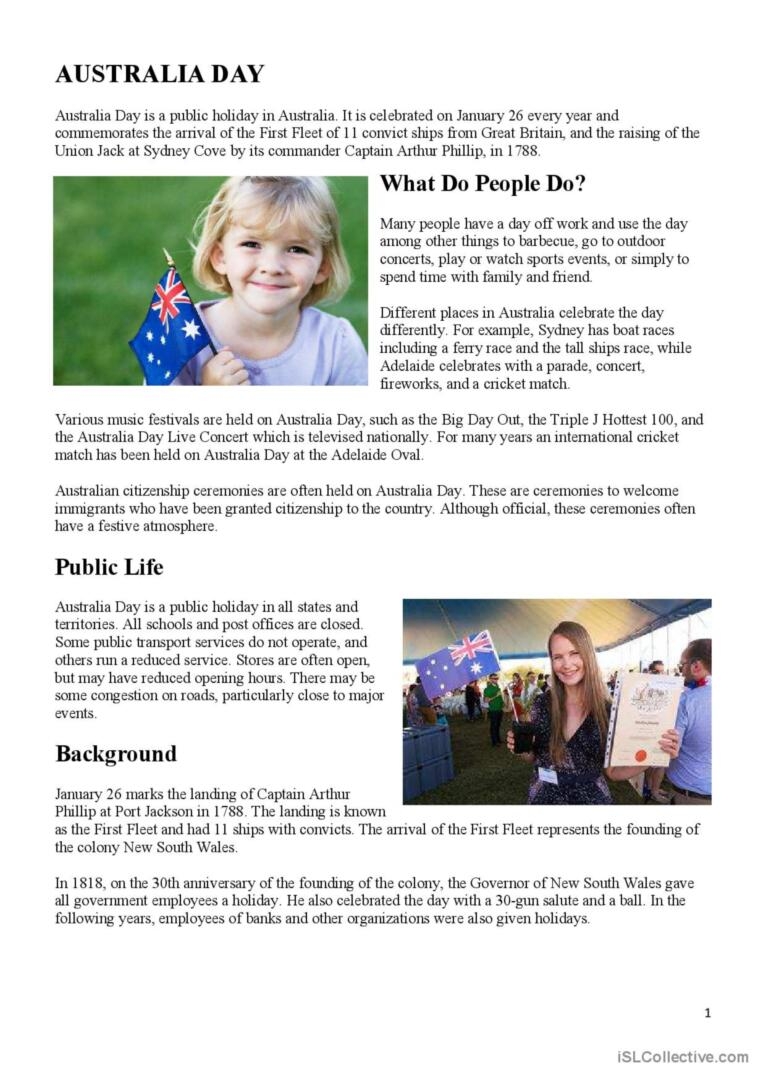 Australian History Reading Comprehension Worksheets Australian History Reading Comprehension Worksheets