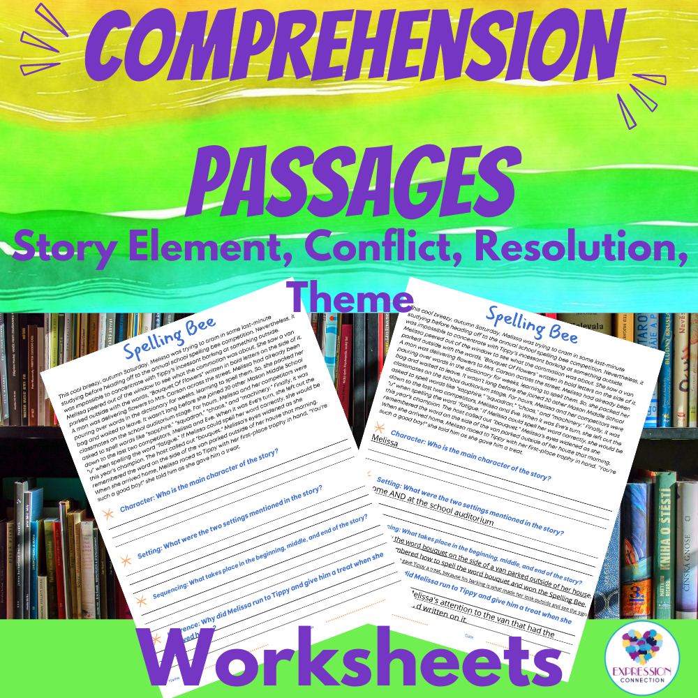 Conflict Resolution Reading Comprehension Worksheets