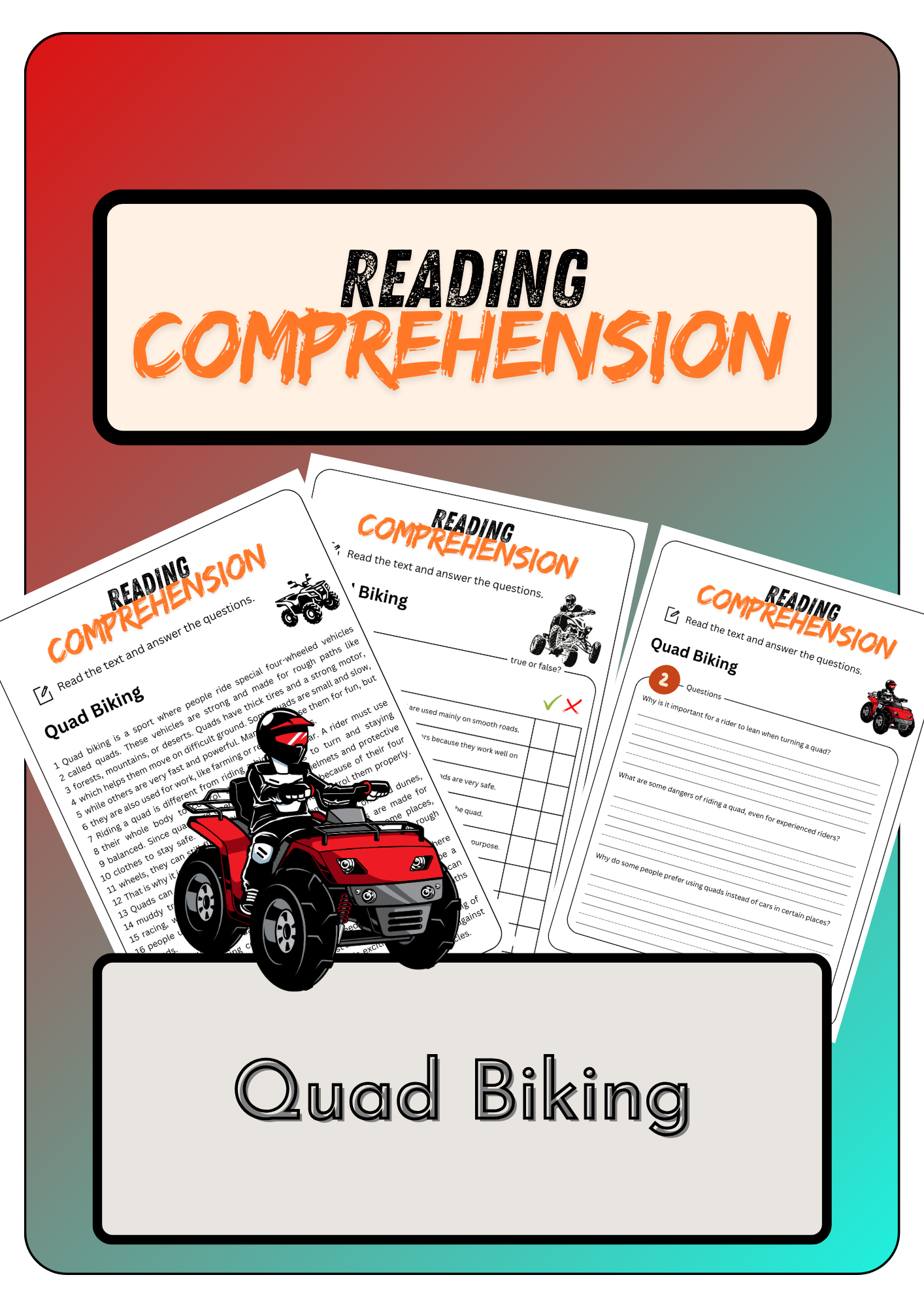 Fingerprint Reading Comprehension Worksheet