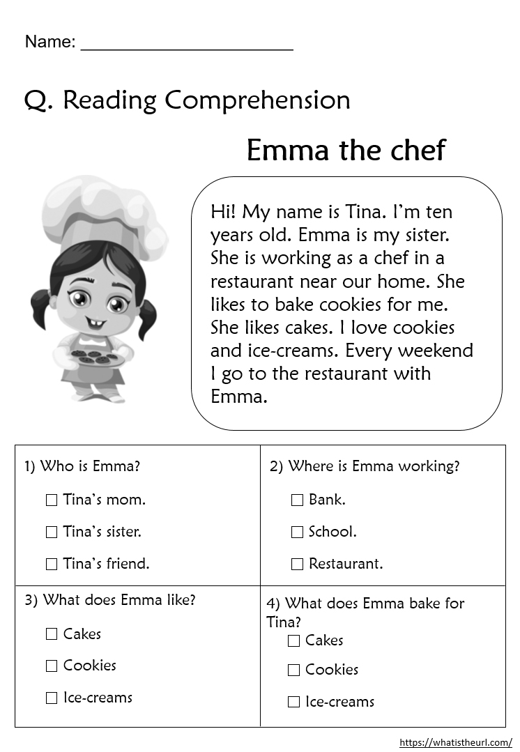 Grade 2 Reading Comprehension Worksheets Free
