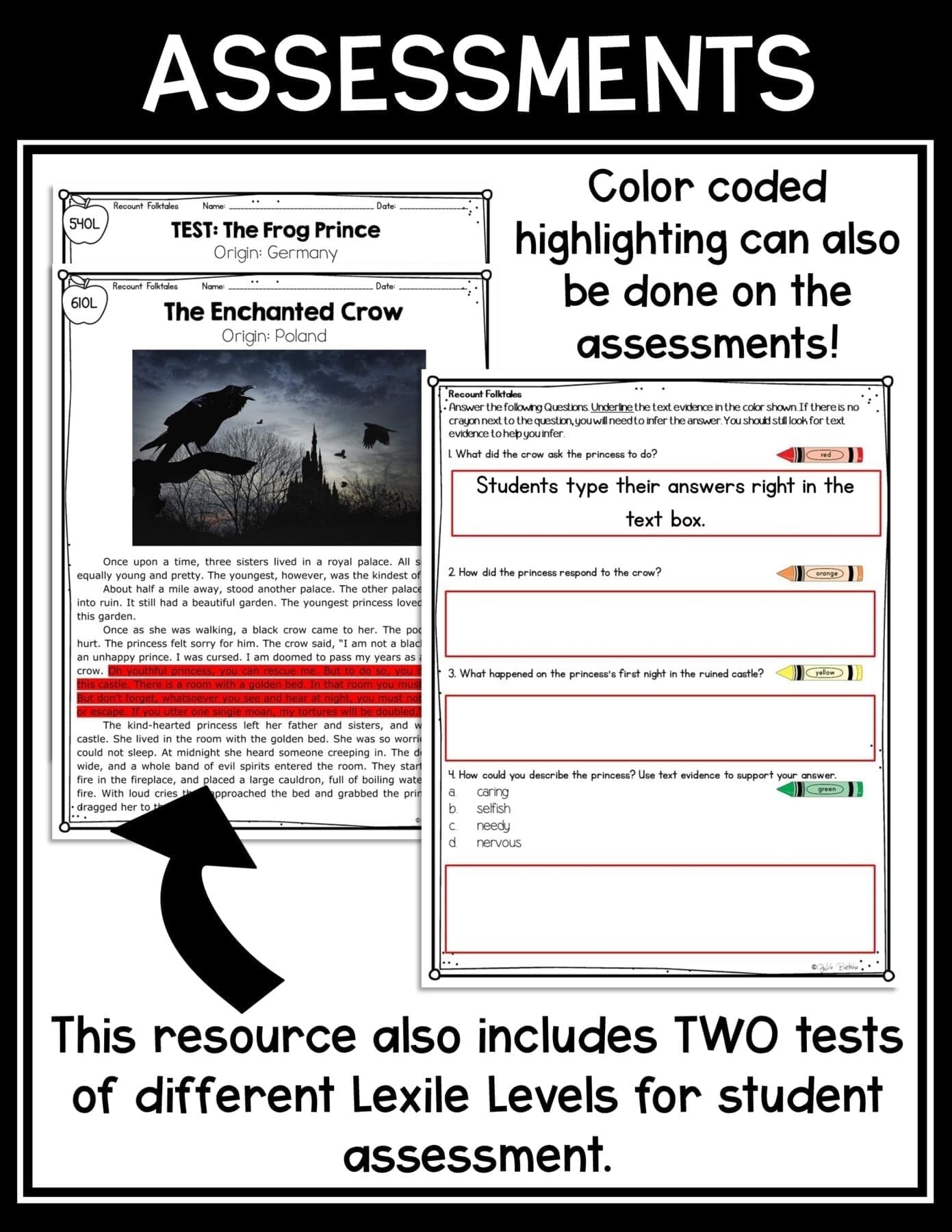 Retell Stories Folktales Fairytales RL 2 2 RL 3 2 MagiCore