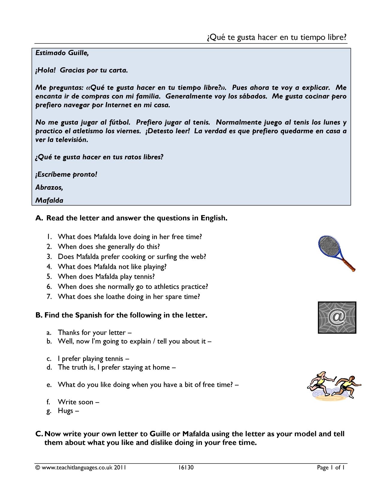 Free Bilingual Reading Comprehension Worksheets Free Bilingual Reading Comprehension Worksheets
