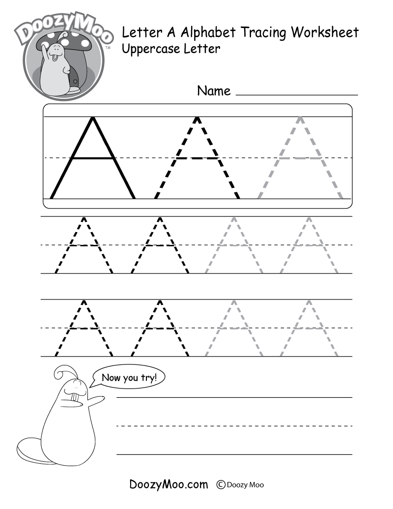 Free Printable Capital Letter Worksheets